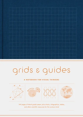 Grids & Guides (Navy) Notebook – Princeton Architectural Press – boek cover