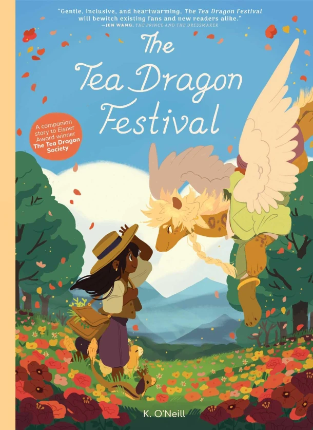 The Tea Dragon Festival – K. O‘Neill – boek cover