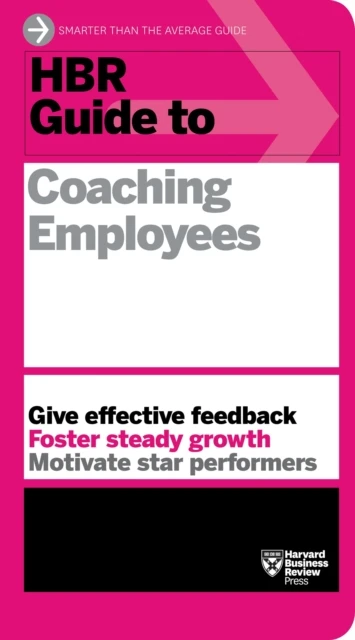 HBR Guide to Coaching Employees (HBR Guide Series) – Harvard Business Review – boek cover