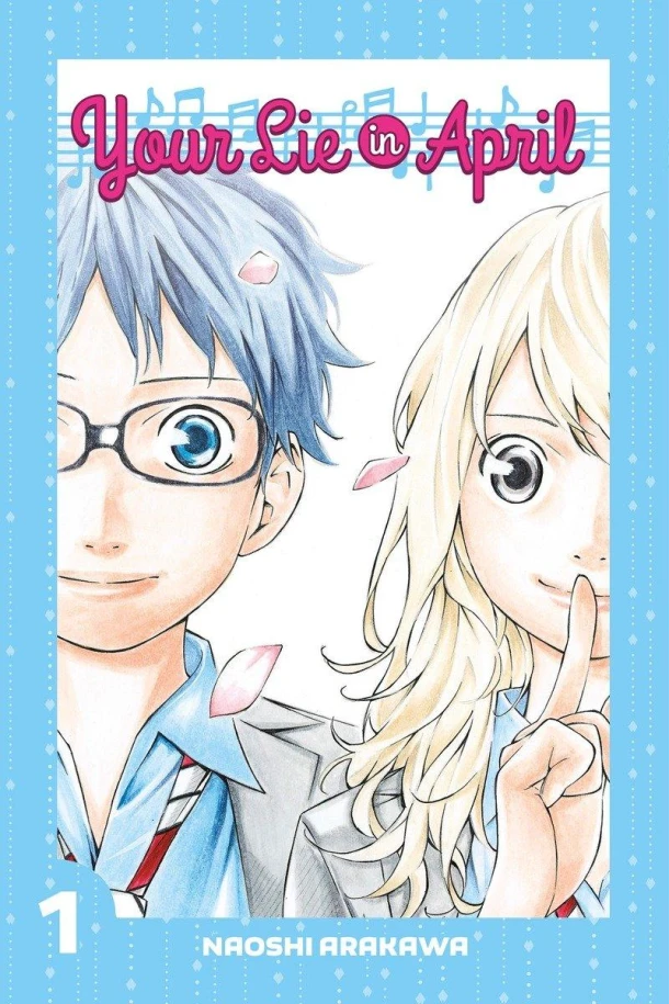 Your Lie In April 1 – Naoshi Arakawa – boek cover