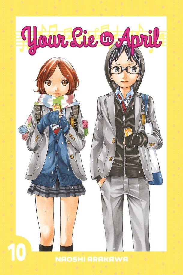 Your Lie In April 10 – Naoshi Arakawa – boek cover
