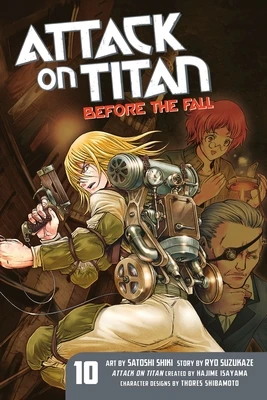 Attack On Titan: Before The Fall 10 – Satoshi Shiki – boek cover