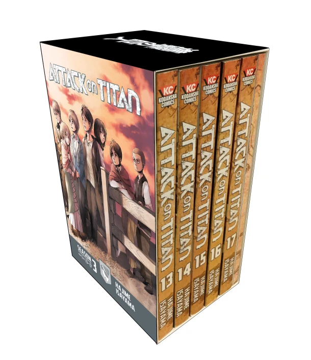 Attack On Titan Season 3 Part 1 Manga Box Set – Hajime Isayama – boek cover