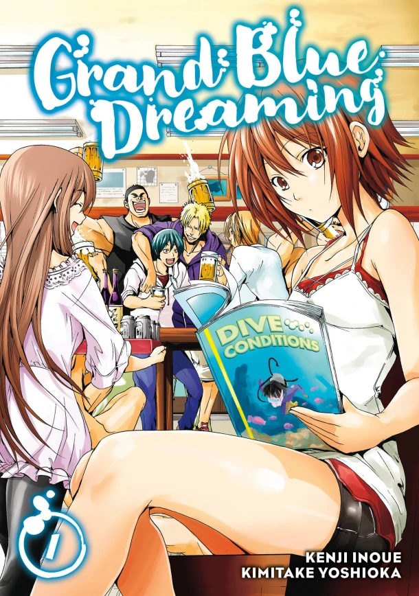 Grand Blue Dreaming 1 – boek cover