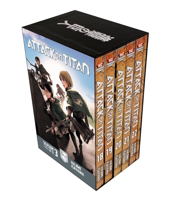 Attack On Titan Season 3 Part 2 Manga Box Set – Hajime Isayama – boek cover