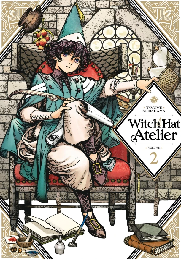 Witch Hat Atelier 2 – Kamome Shirahama – boek cover
