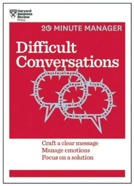 Difficult Conversations (HBR 20-Minute Manager Series) – Harvard Business Review – boek cover