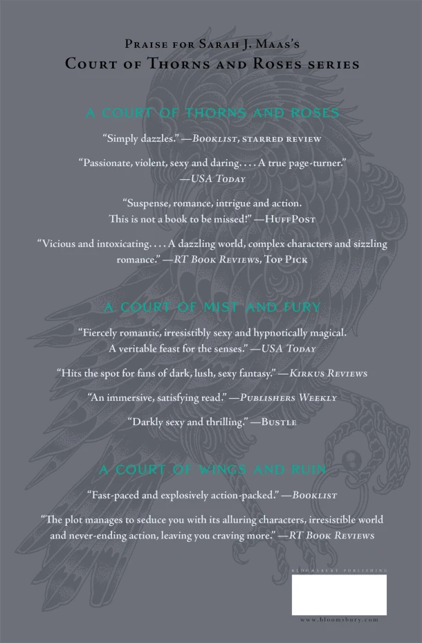 A Court of Mist and Fury – Sarah J. Maas – boek cover