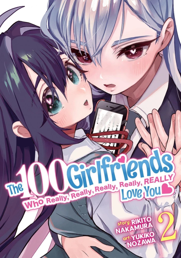 The 100 Girlfriends Who Really, Really, Really, Really, Really Love You Vol. 2 – Rikito Nakamura – boek cover