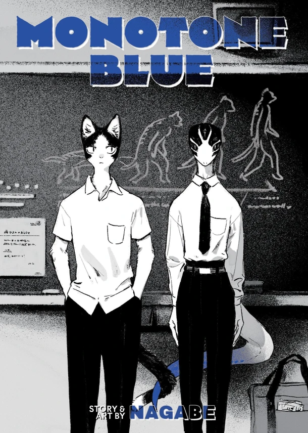 Monotone Blue – Nagabe – boek cover