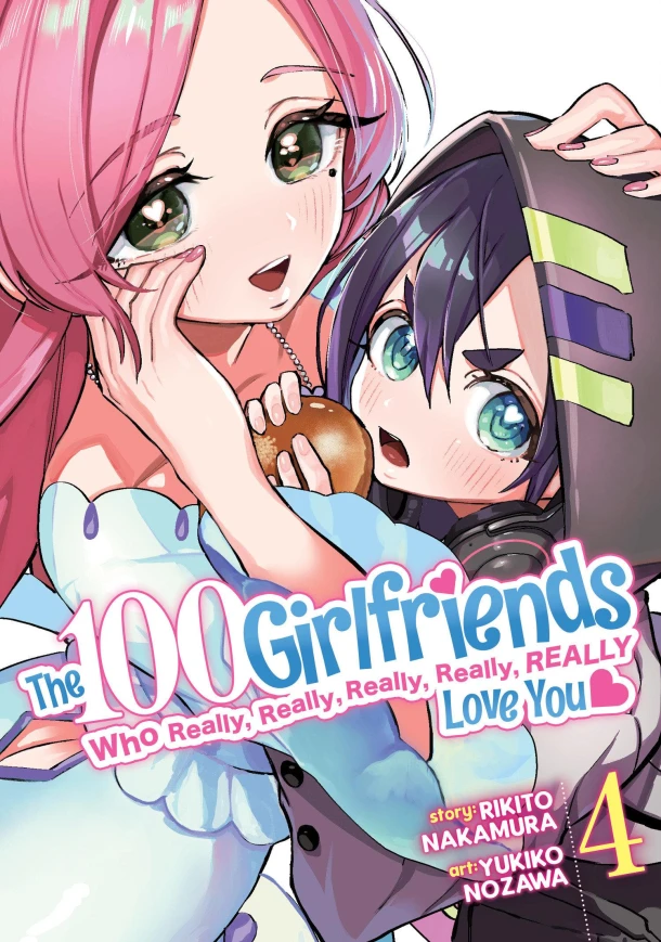 The 100 Girlfriends Who Really, Really, Really, Really, Really Love You Vol. 4 – Rikito Nakamura – boek cover