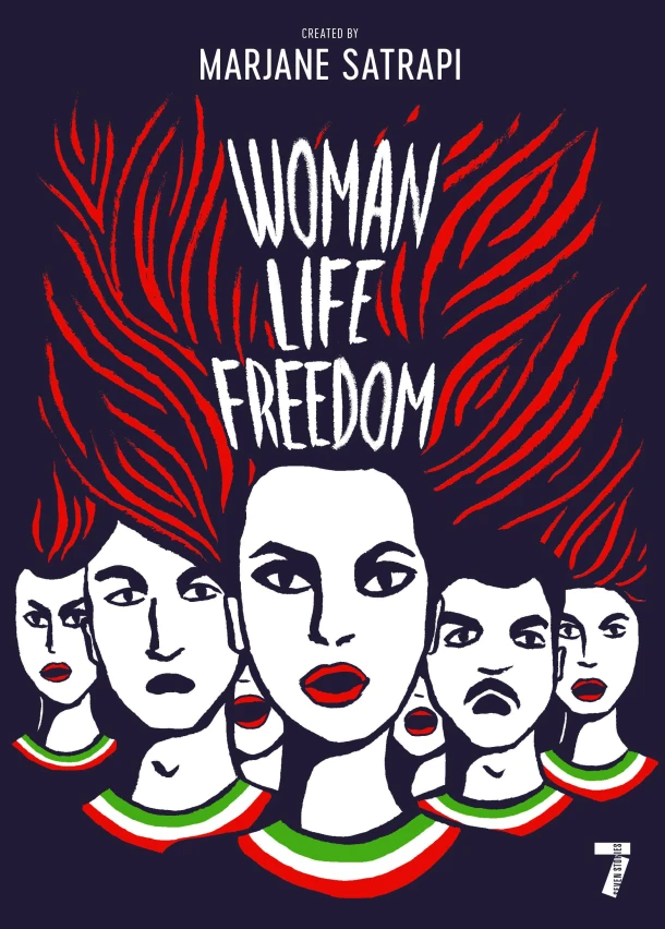 Satrapi, M: Woman, Life, Freedom – Marjane Satrapi – boek cover