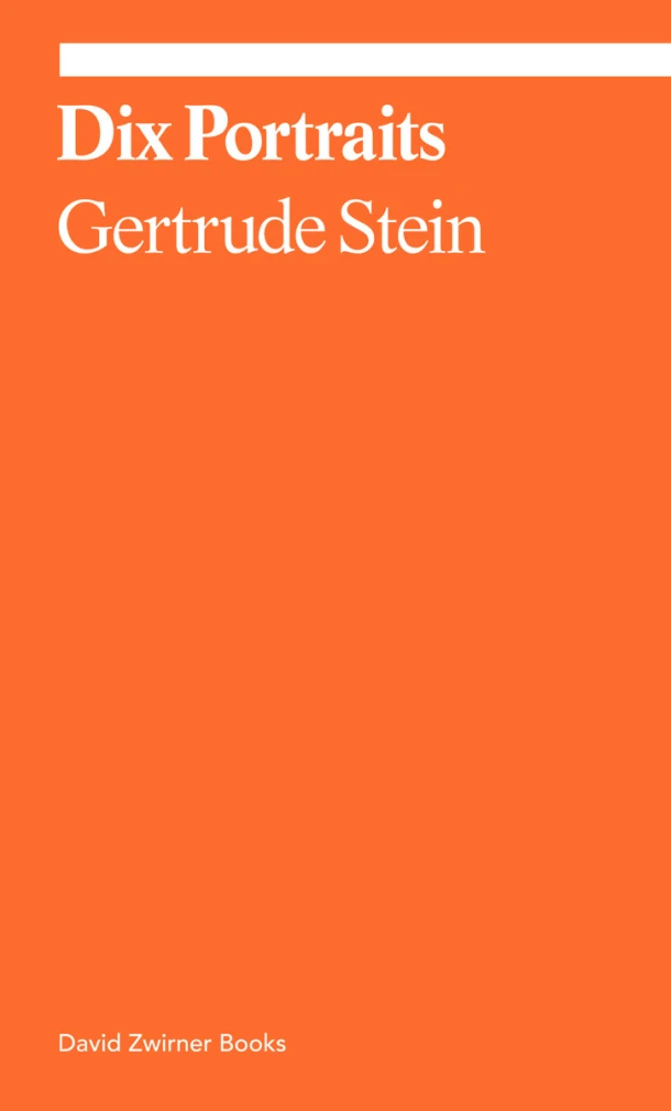 Dix Portraits – boek cover