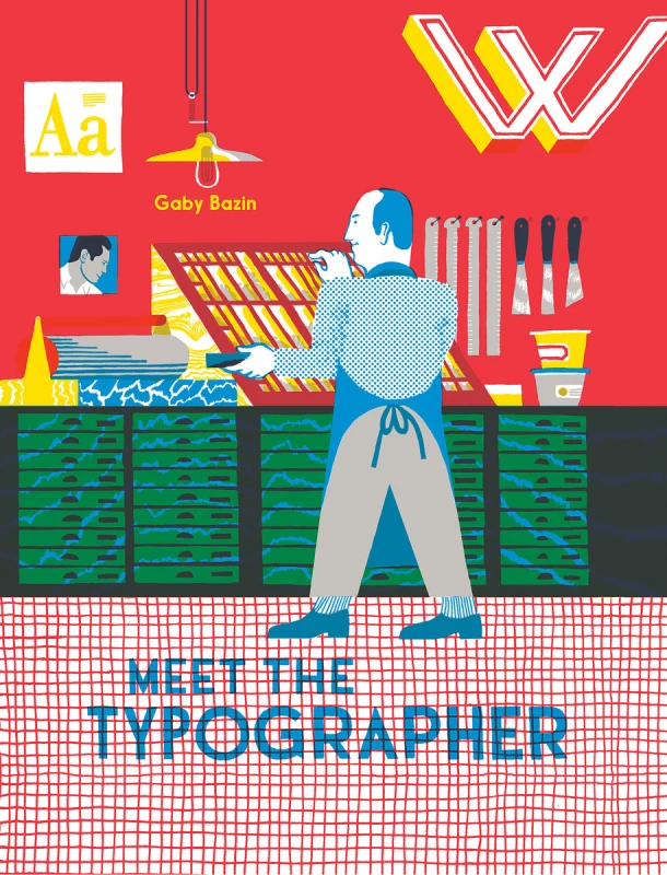 Meet the Typographer – Gaby Bazin – boek cover