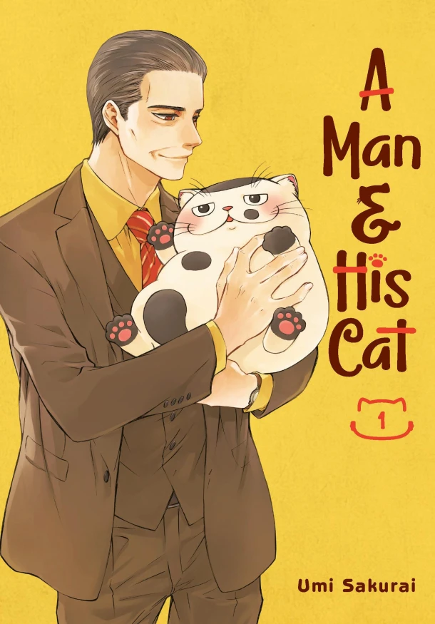 A Man and His Cat 1 – Umi Sakurai – boek cover