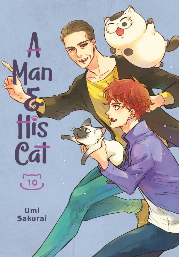 A Man and His Cat 10 – Umi Sakurai – boek cover