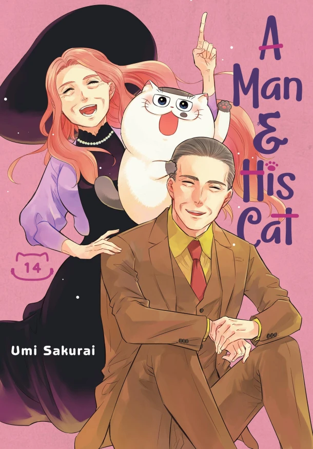 A Man and His Cat 14 – Umi Sakurai – boek cover