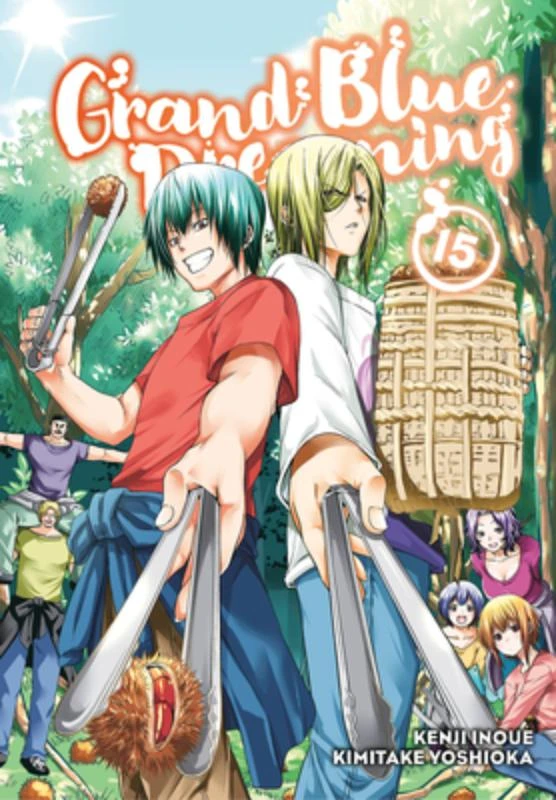 Grand Blue Dreaming 15 – boek cover