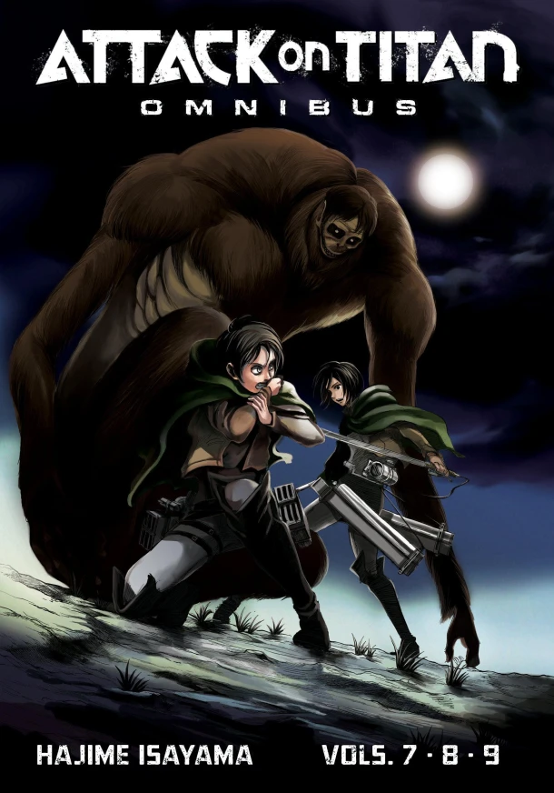Attack on Titan Omnibus 3 (Vol. 7-9) – Hajime Isayama – boek cover