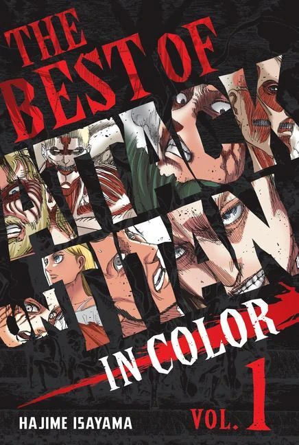 The Best of Attack on Titan: In Color Vol. 1 – Hajime Isayama – boek cover