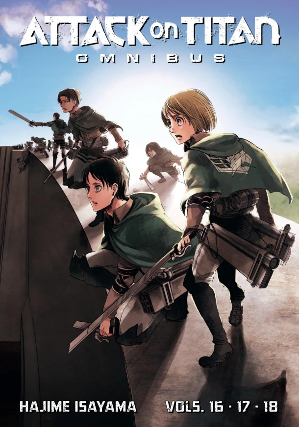Attack on Titan Omnibus 6 (Vol. 16-18) – Hajime Isayama – boek cover