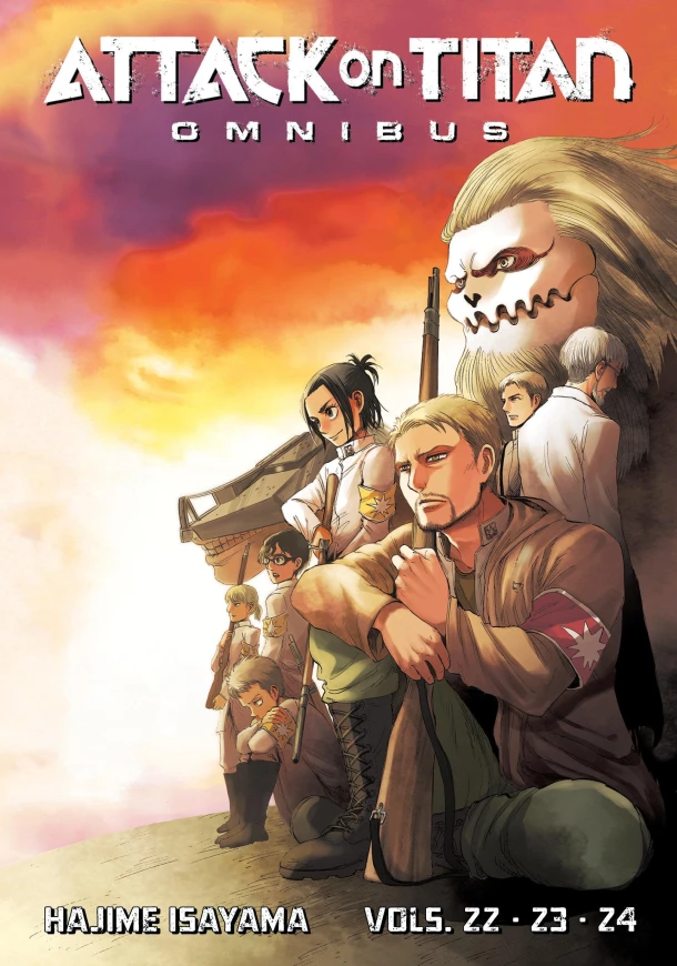 Attack on Titan Omnibus 8 (Vol. 22-24) – Hajime Isayama – boek cover