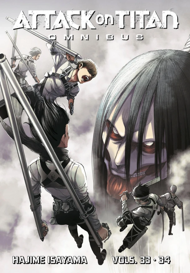 Attack on Titan Omnibus 12 (Vol. 33-34) – Hajime Isayama – boek cover