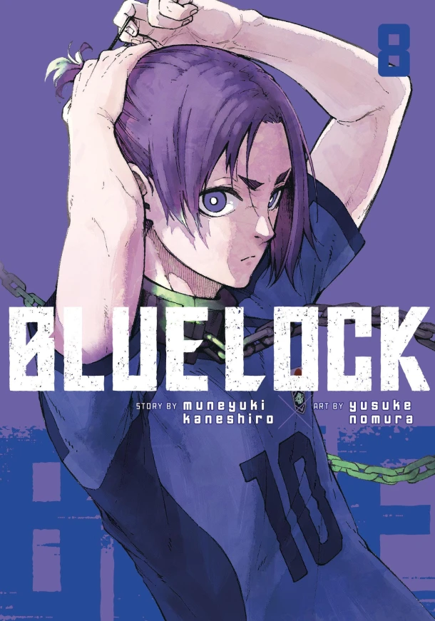 Blue Lock 8 – Muneyuki Kaneshiro – boek cover