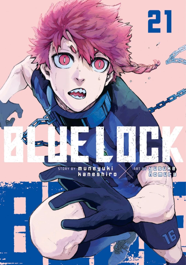 Blue Lock 21 – Muneyuki Kaneshiro – boek cover