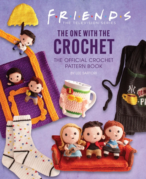 Friends: The One with the Crochet – boek cover