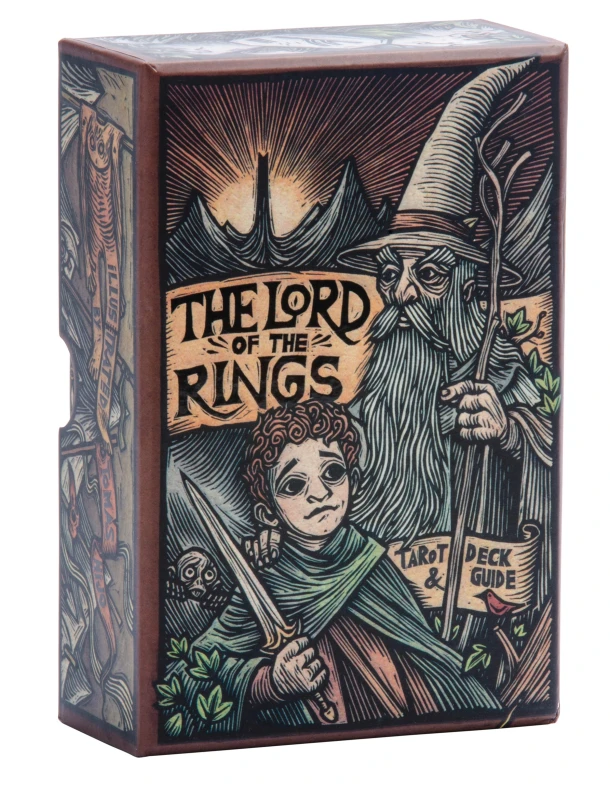 The Lord of the Rings¿ Tarot Deck and Guide – Casey Gilly – boek cover