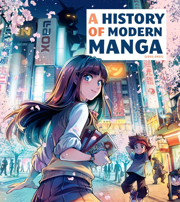 History of Modern Manga – Insight Editions – boek cover