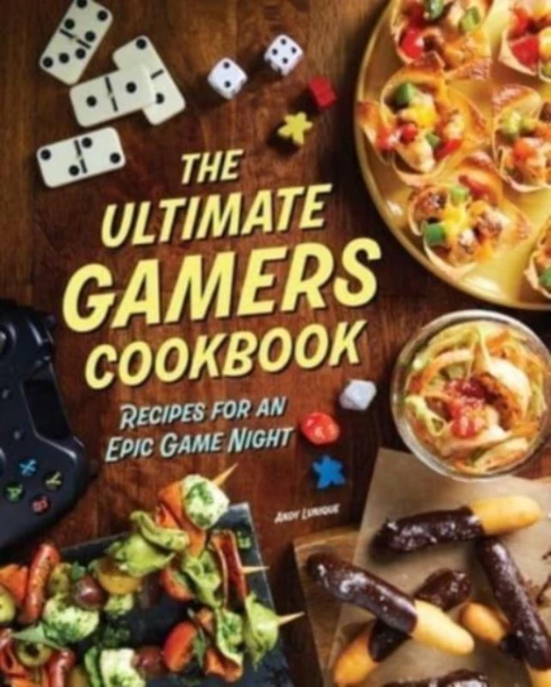 The Ultimate Gamers Cookbook – Lunique – boek cover