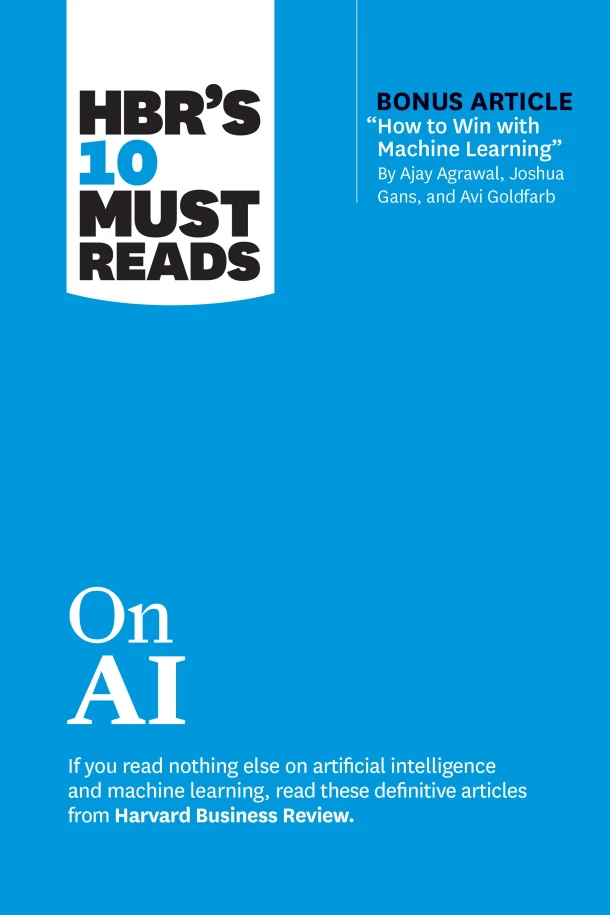 HBR's 10 Must Reads on AI – Harvard Business Review – boek cover