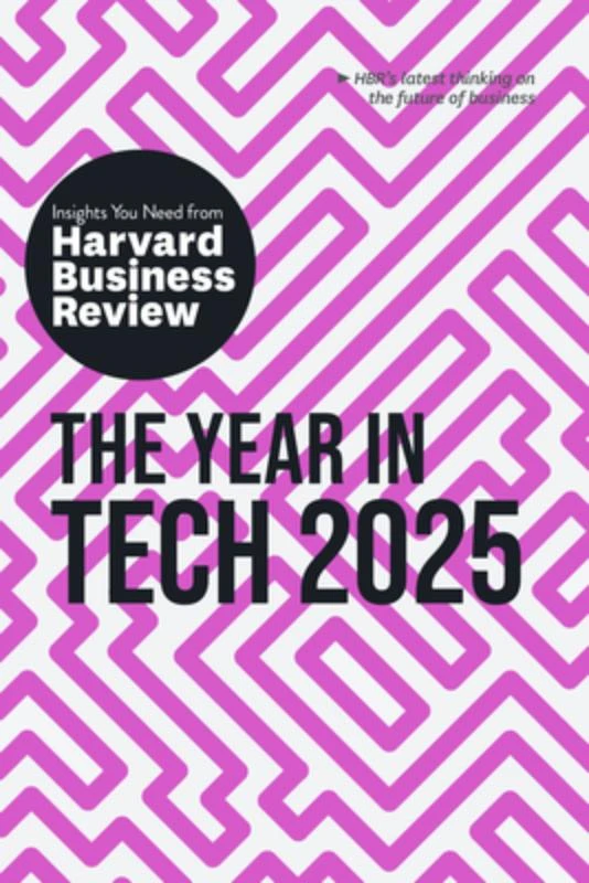 The Year in Tech, 2025 – Harvard Business Review – boek cover