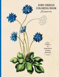 John Derian Colouring Book: Flowers – John Derian – boek cover