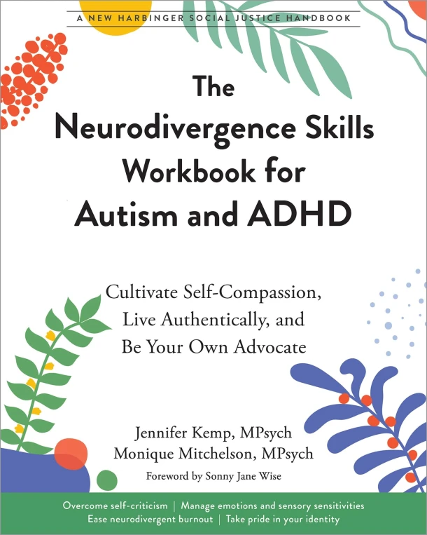The Neurodivergence Skills Workbook for Autism and ADHD – Jennifer Kemp – boek cover