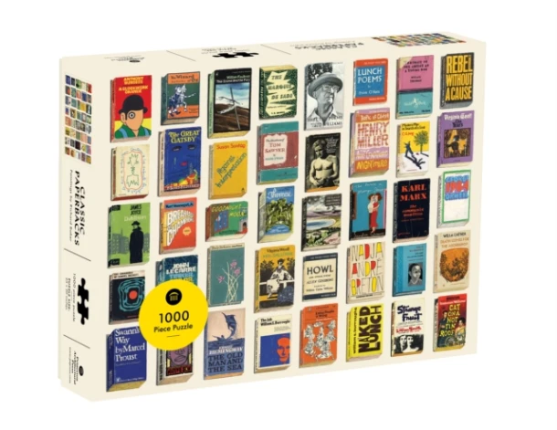 Classic Paperbacks 1000 Piece Puzzle – boek cover