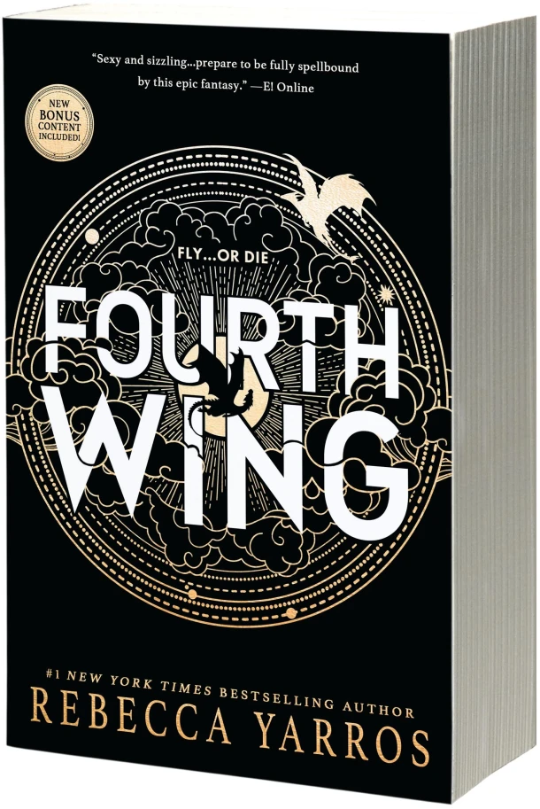 Fourth Wing – Rebecca Yarros – boek cover