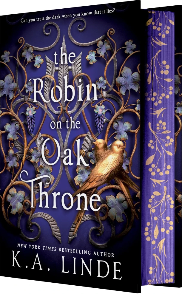 The Robin on the Oak Throne – K A Linde – boek cover