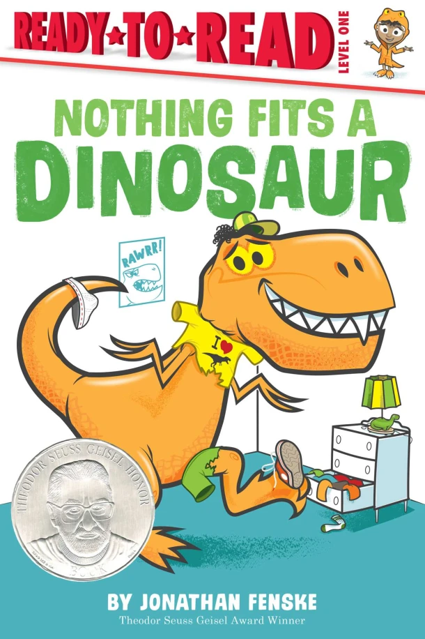 Nothing Fits a Dinosaur – Jonathan Fenske – boek cover