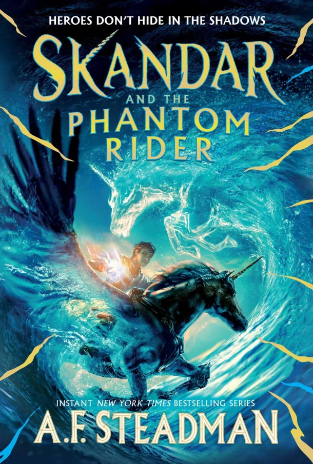 Skandar and the Phantom Rider – A.F. Steadman – boek cover