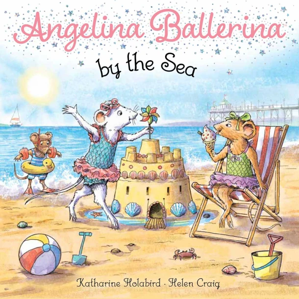 Angelina Ballerina by the Sea – Katharine Holabird – boek cover