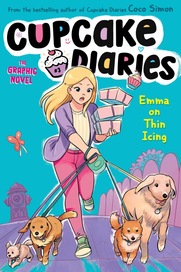 Emma on Thin Icing the Graphic Novel – Coco Simon – boek cover