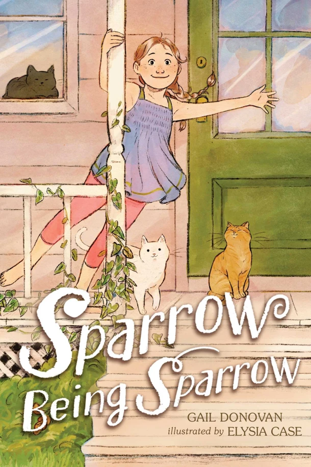 Sparrow Being Sparrow – Gail Donovan – boek cover