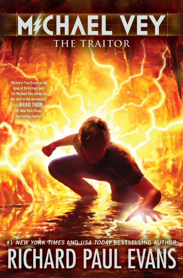 Michael Vey 9: The Traitor – Richard Paul Evans – boek cover