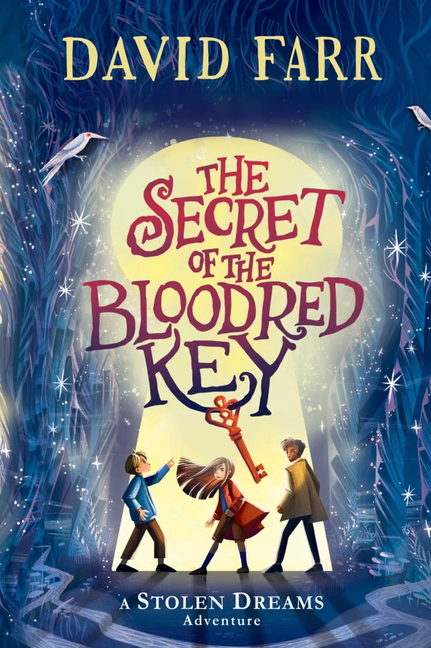 The Secret of the Bloodred Key – David Farr – boek cover