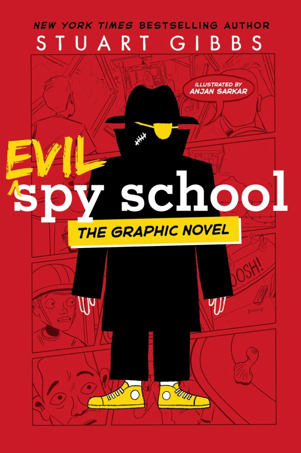 Gibbs, S: Evil Spy School the Graphic Novel – Stuart Gibbs – boek cover