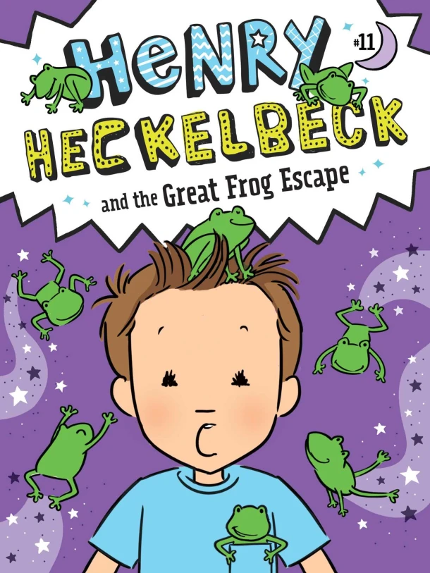 Henry Heckelbeck and the Great Frog Escape – Wanda Coven – boek cover