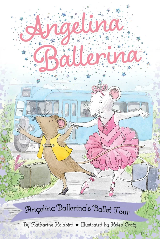 Angelina Ballerina's Ballet Tour – Katharine Holabird – boek cover